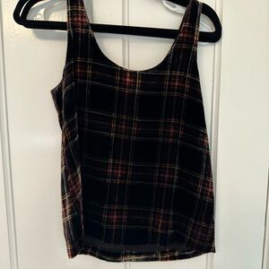 J.Crew holiday top velvet